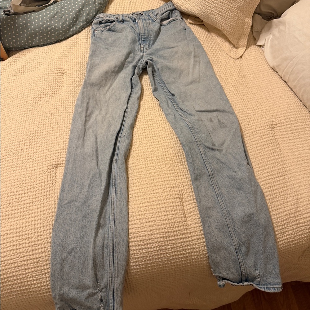Abercrombie & Fitch Women’s Denim Jeans - Light Blue